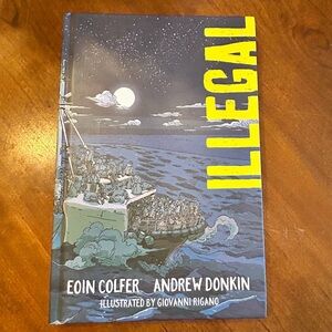 Illegal Graphic Novel by Eoin Colfer and Andrew Donkin